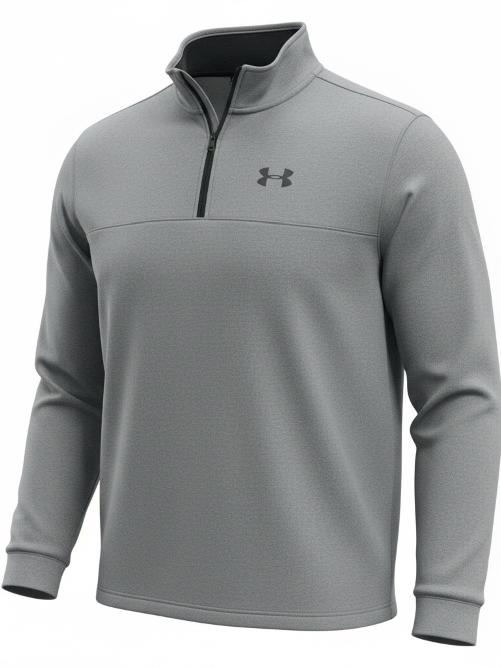 Jordan Men's Grey Quarter-Zip Performance Pullover